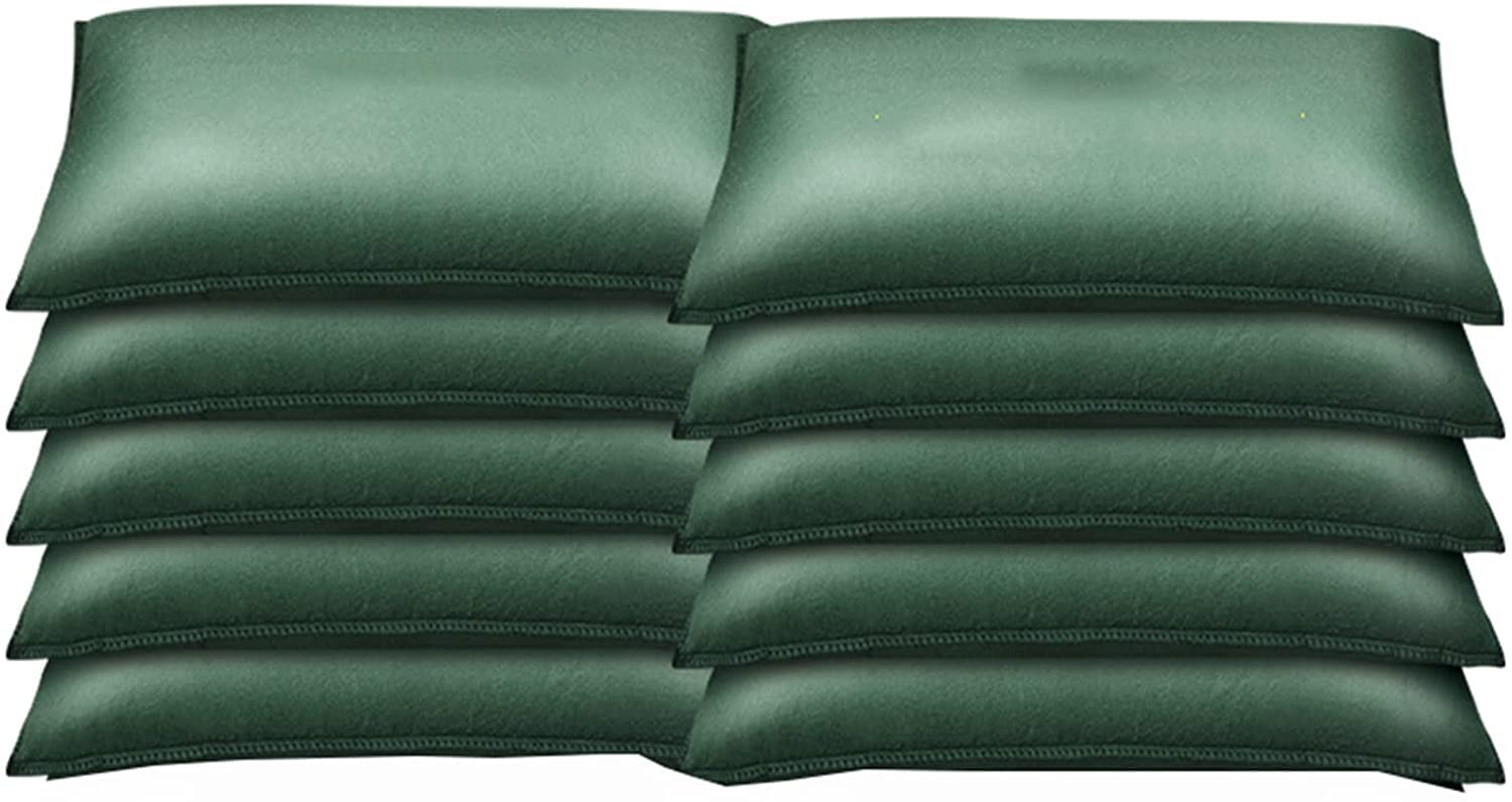 Bolsas de Arena Reutilizables para barreras de inundación, barreras de Agua para Garaje, Bolsas de Arena para inundaciones, tapete Absorbente, barreras de prevención de inundaciones, 10 unid