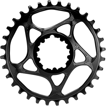 ABSOLUTE BLACK Sram DM GXP Blk 34T, Crown Man, Black