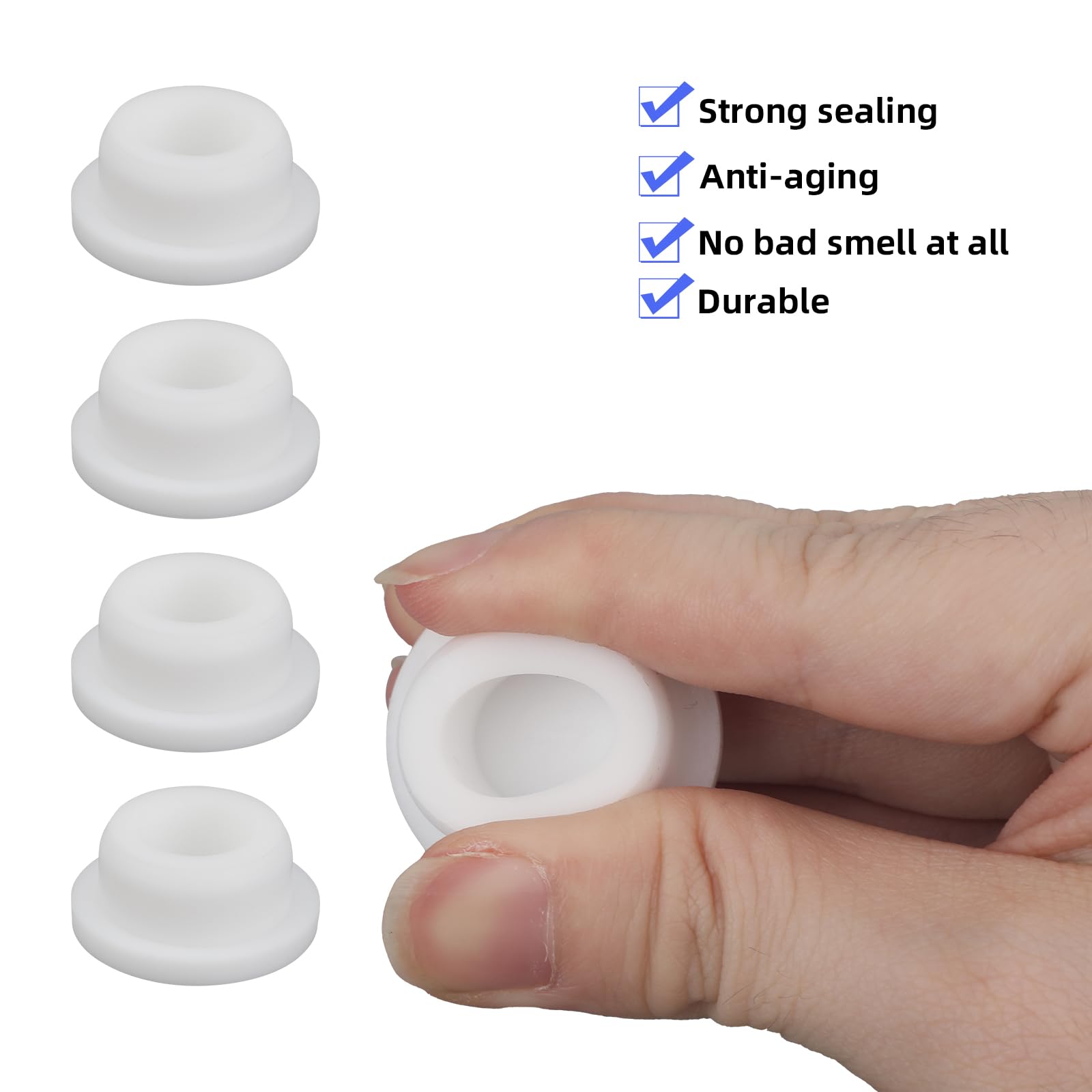 lasuroa 20pcs Bathtub Jet Covers - Image 4