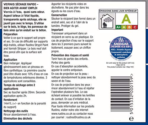 Rustin's (VSAP250) - Vernice per legno
