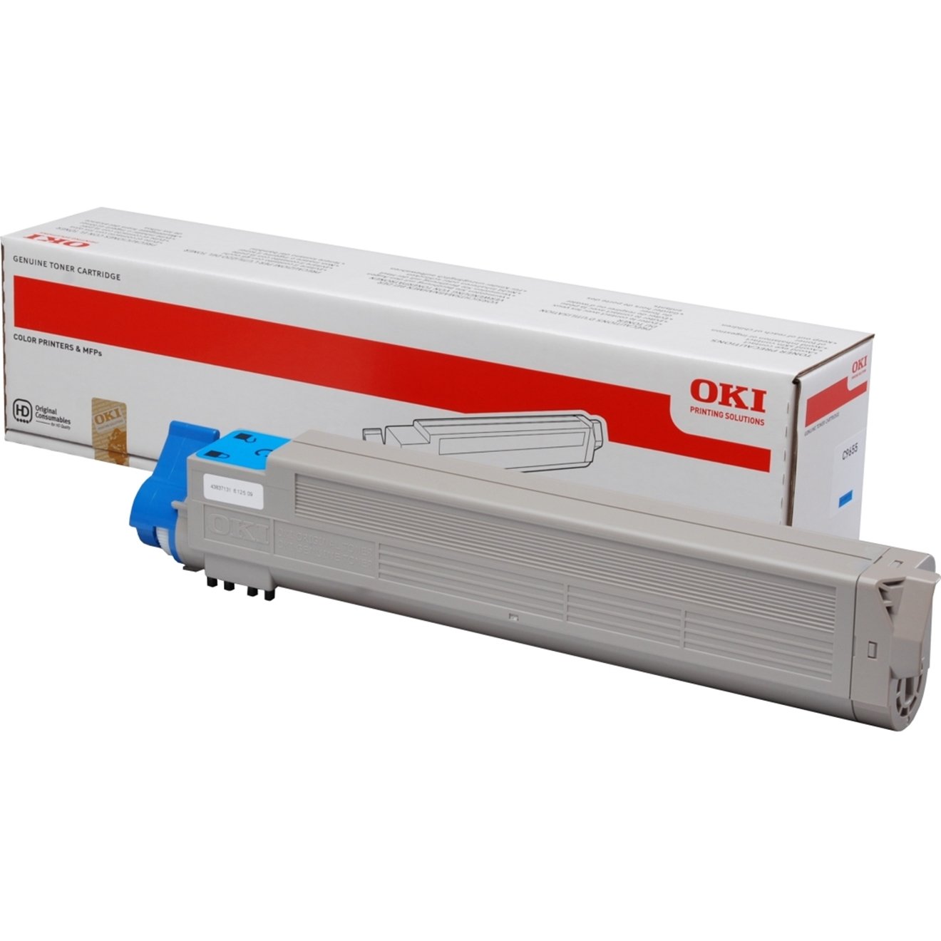 OKI Cyan Toner Cartridge 24K pages - 45536415 OK45536415