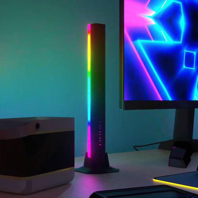 Image of MIHEAL LED Light Bar RGB Lamp,Smart Lighting Tower Starter Kit with Remote for PC, TV, Gaming Room and Computer Case