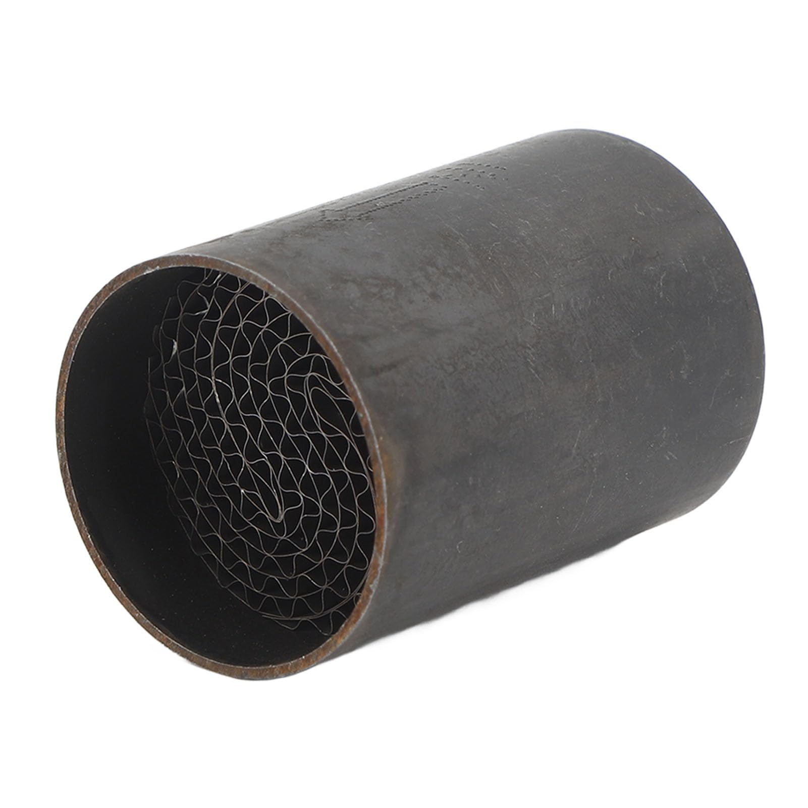 Catalizzatore per Marmitta di Scarico, Catalizzatore per Tubo di Scarico per Ridurre il Rumore in Acciaio Inossidabile Universale per Moto (35 * 50 mm)