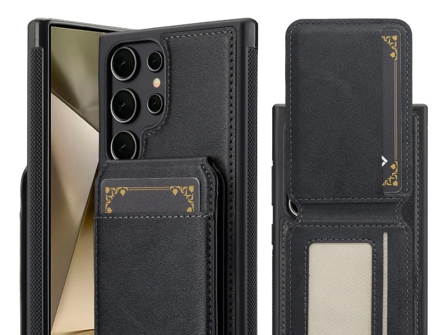 Protégez votre Google Pixel 10 Pro sans volume grâce à l'étui portefeuille magnétique noir