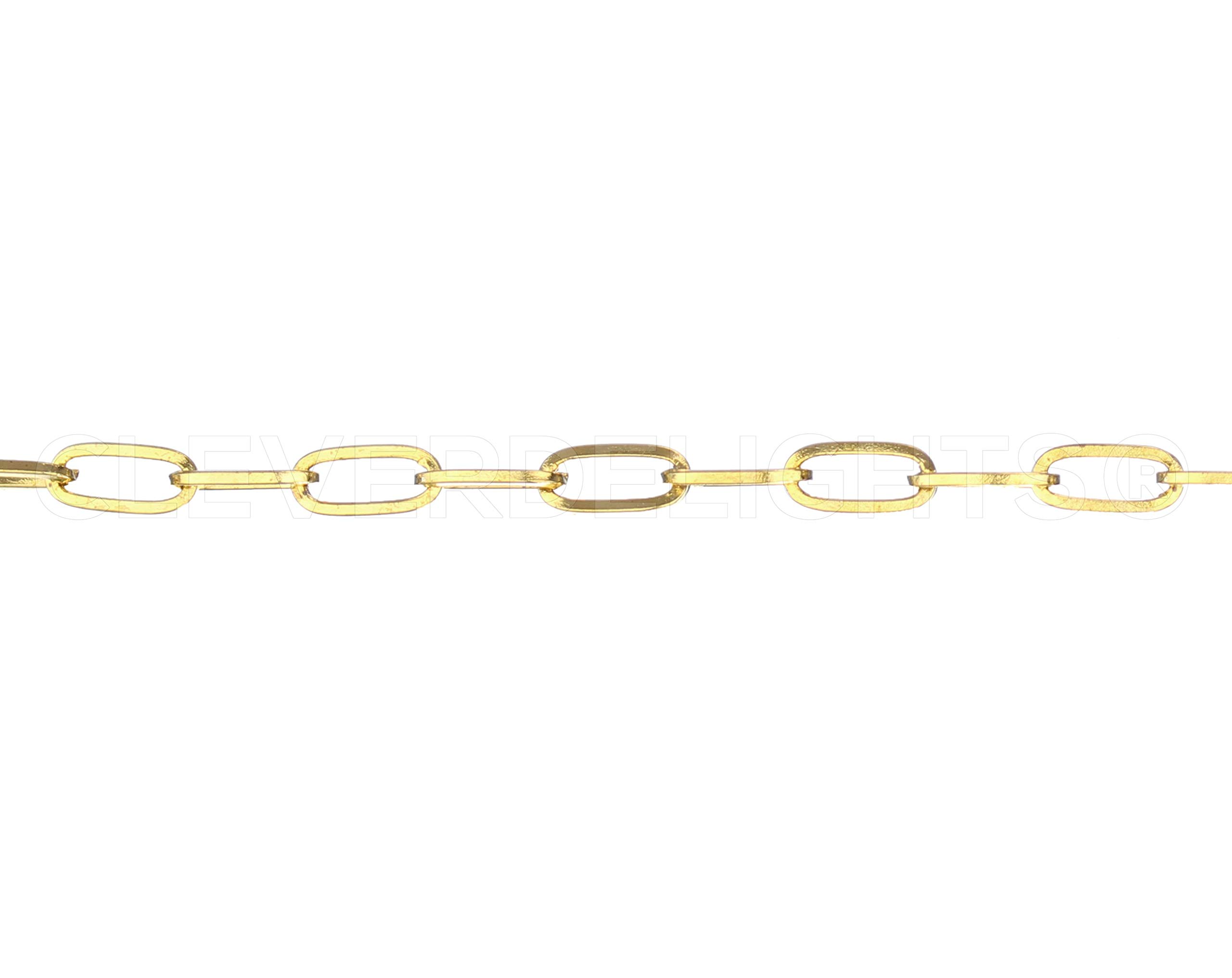 CleverDelights Bulk Cable Chain - 1/2