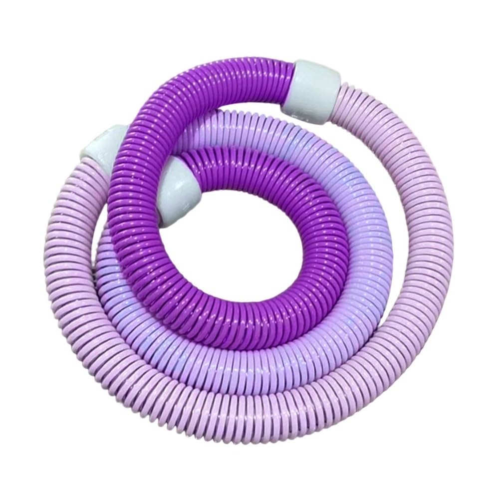 Beschwerter Faltbarer PVC-Hula Hoop für Erwachsene mit Massage, Fitness-Reifen für Bauchtraining, Fettverbrennung & Abnehmen