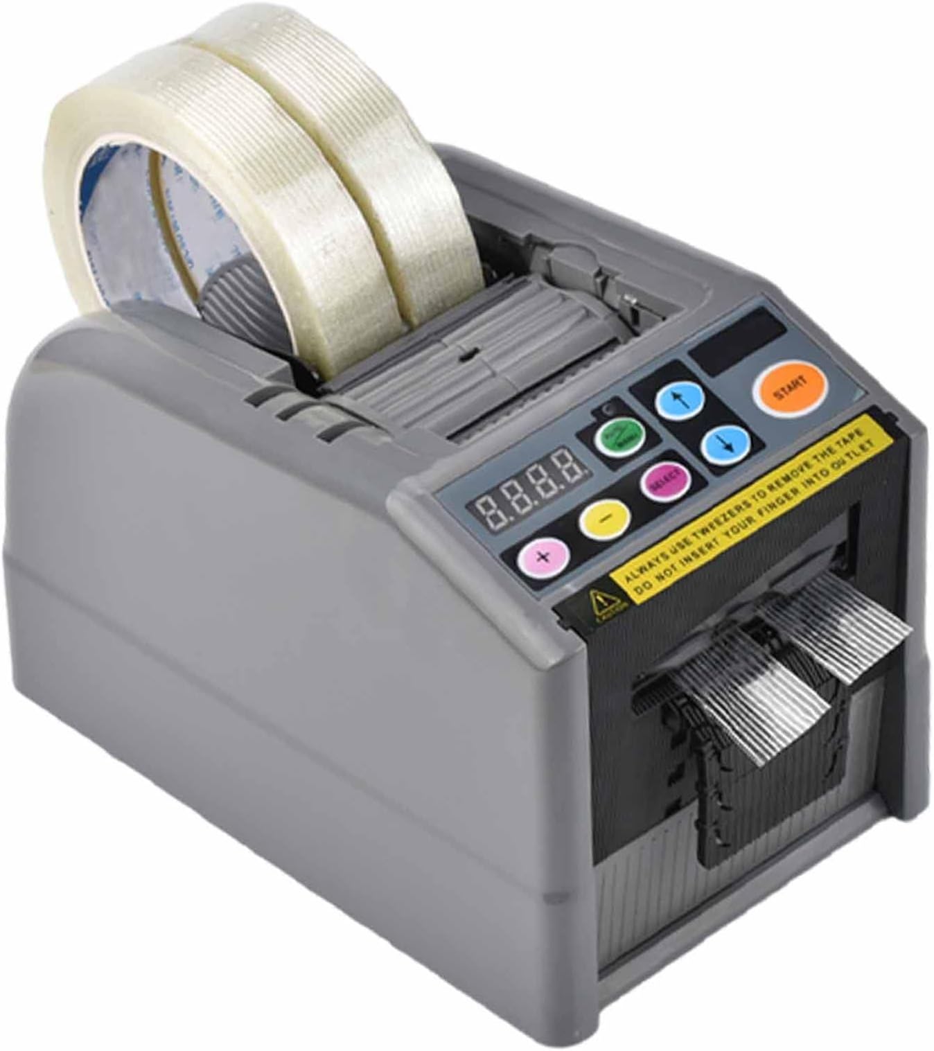Automatic Tape Dispenser, Electric Ribbon Cutter with Adjustable Width and Length, Ideal for Schools, Offices, and Industrial Use