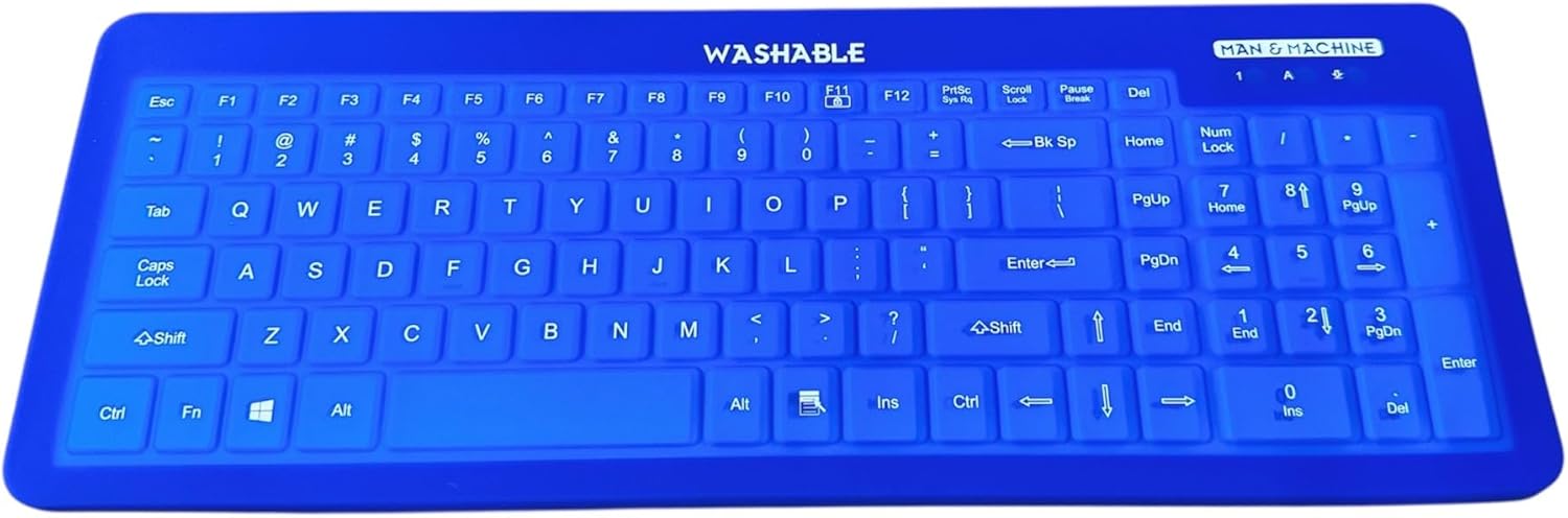 Man & Machine Very Cool Keyboard Fitted Drape- Black