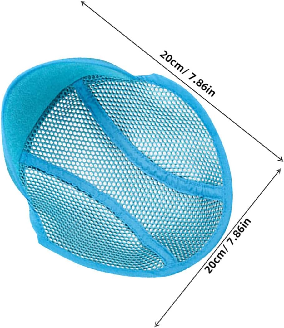 Washable Hard Hat Insert Liner Pads Breathable Sweat Absorption Cooling Helmet Liners for Construction Safety Head Protection 2 Pack 7.87X7.87X0.39In