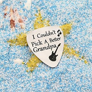 Acaromay Médiator pour guitare pour homme Motif anniversaire de famille free Grandpa - Les Beatles, Paul McCartney, John Lennon, RIngo Starr, George Harrison Acaromay Médiator pour guitare pour homme Motif anniversaire de famille free Grandpa – Image 2