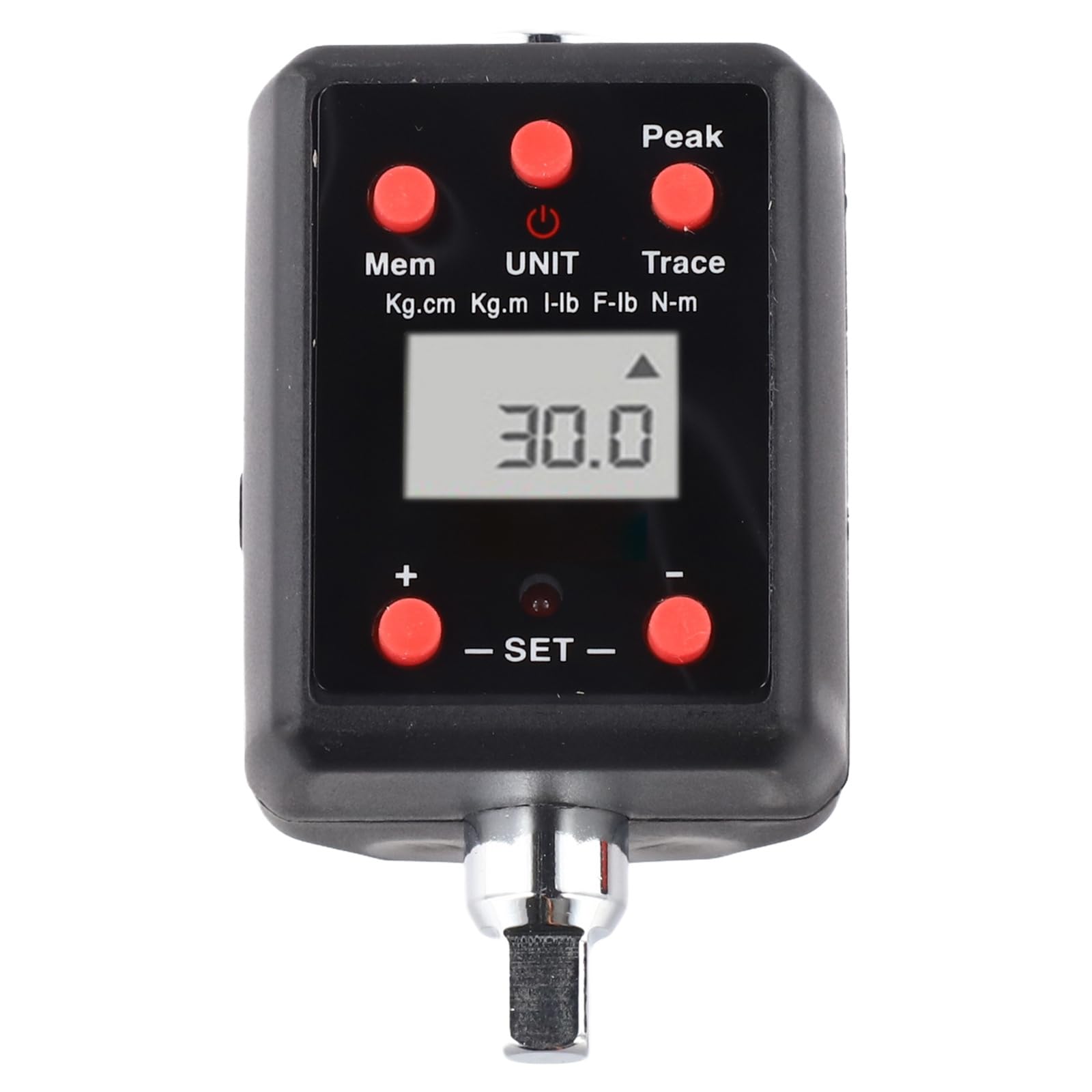 Torque Adapter 1pc 1/4 3/8 1/2 3/4inch Digital Torque Wrench Adapter Heavy Duty 0.3-35Nm 13-135Nm 2-200Nm 6-600Nm Electronic(0.3-30Nm)