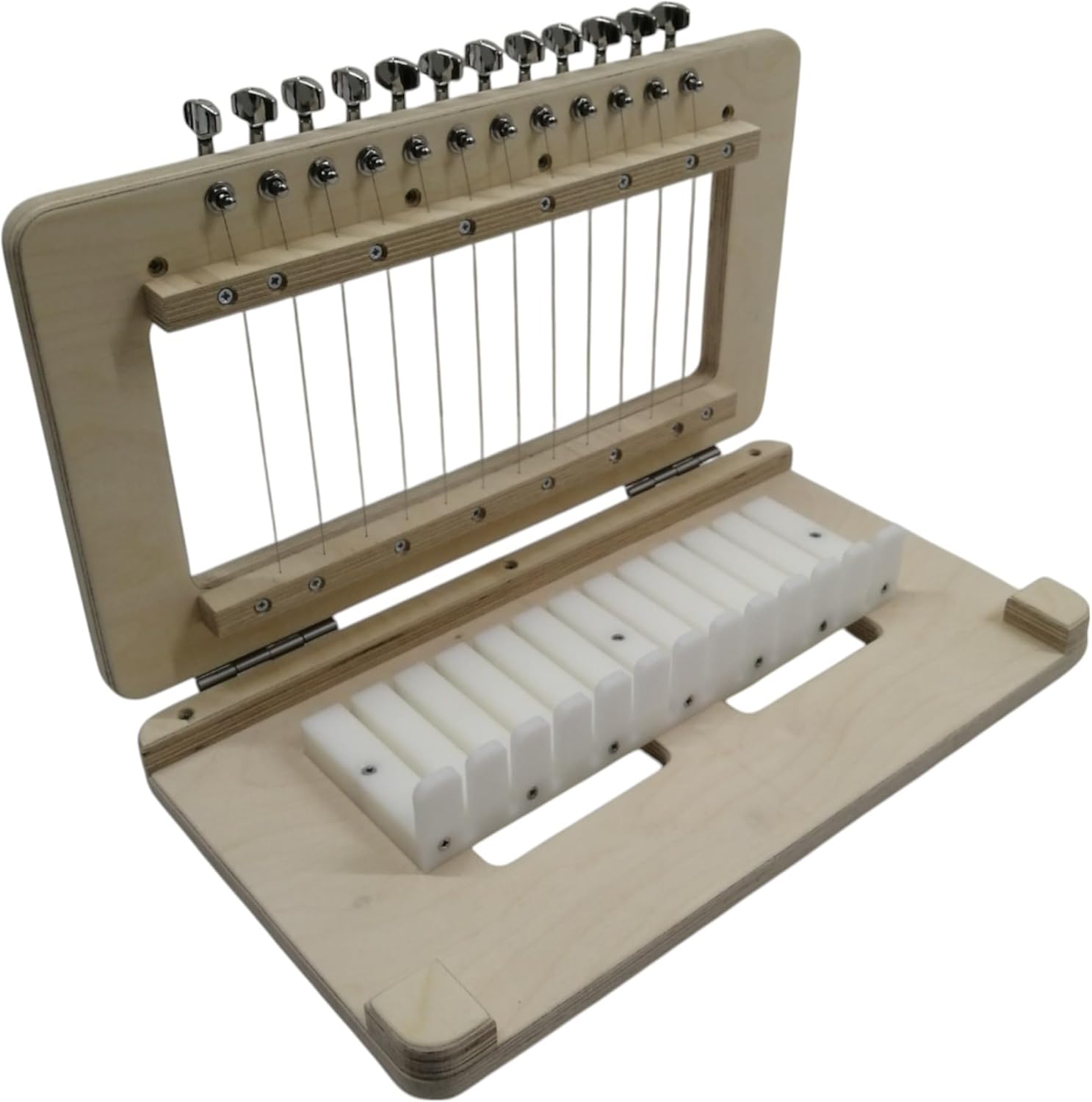 12 Wire Wooden Soap Cutter, Loaf Soap Cutter, Multi Soap Cutter, Soap Slicer, Color Beige (1'' = 2.5cm)
