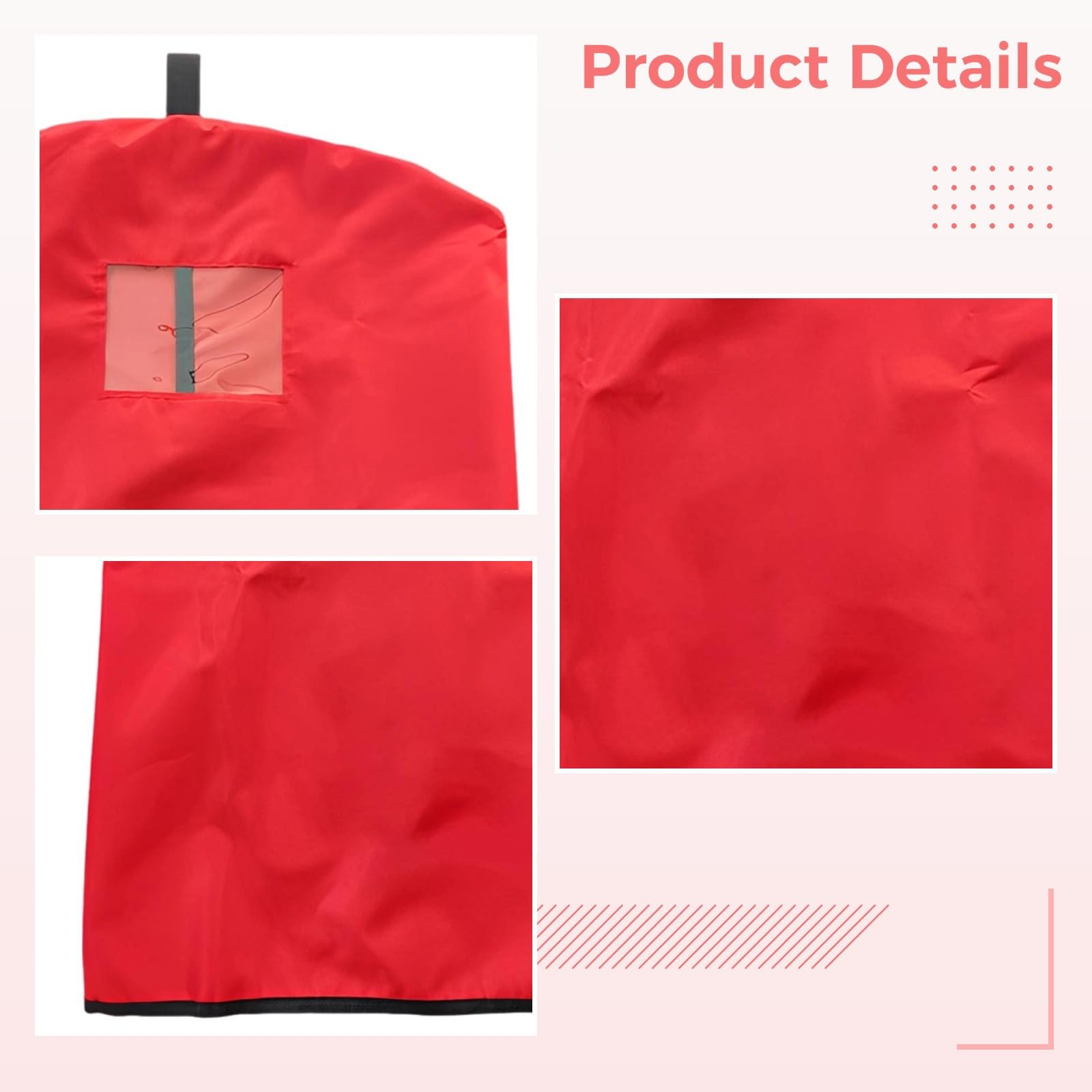 5 fundas para extintor de incendios, 6 kg, 32 x 58 cm, poliéster resistente a la intemperie, funda protectora anticongelante, para protección interior y exterior
