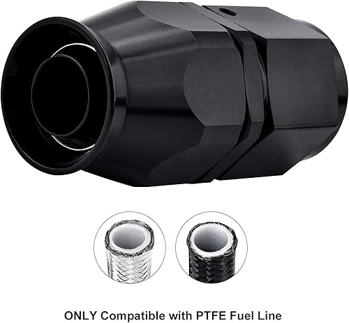 Miniatura 5 de Teflon E85 - Adaptador para manguera de combustible (NEGRO)