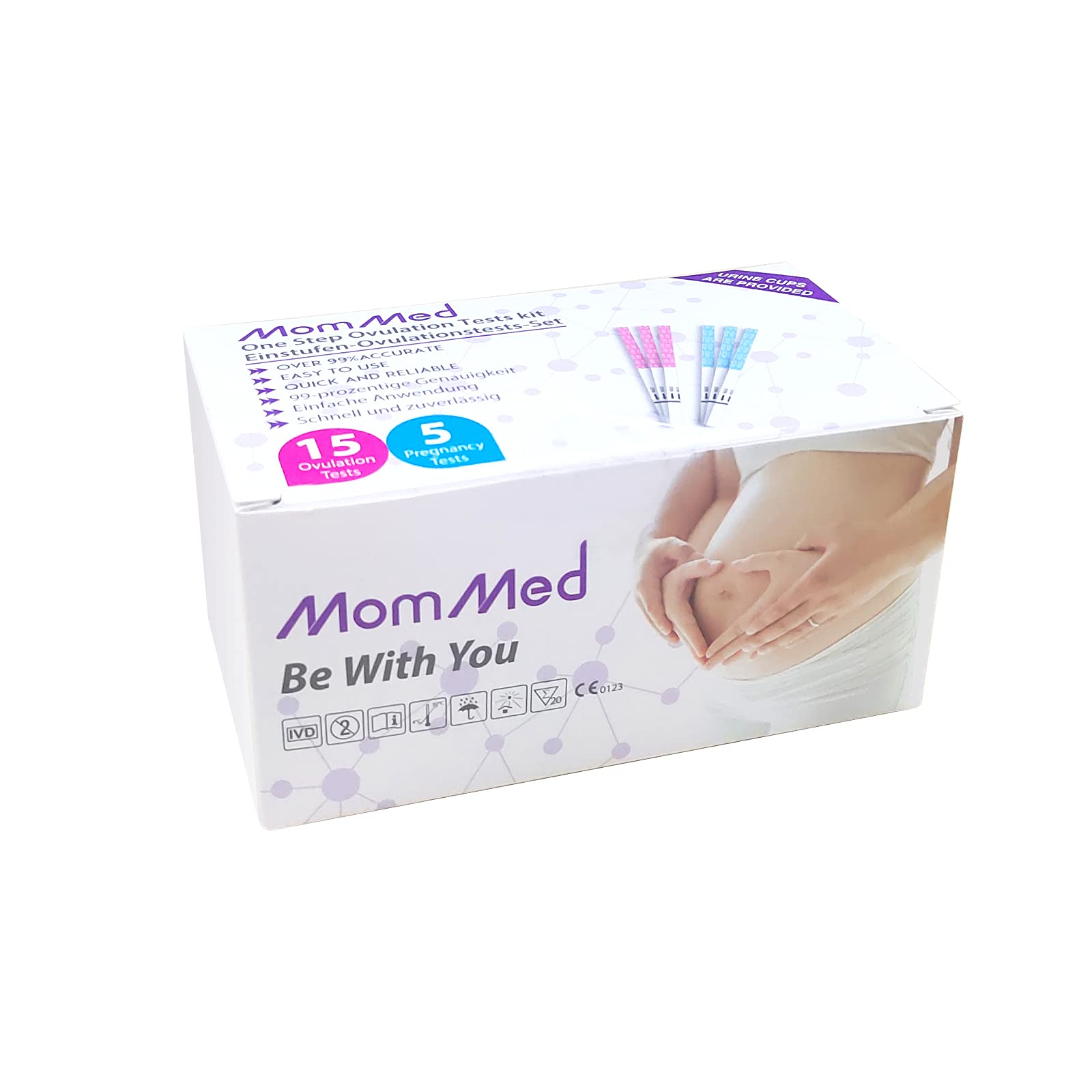 Buy Ovulation and Pregnancy Test Strips, Includes 5 Pregnancy Tests, 15 Ovulation Test Strips