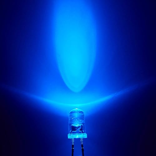 Miniatura 81 de CHANZON 100 unids 0.118 in blanco LED diodo luces (transparente redondo transparente DC 3V 20mA) iluminación brillante lámparas electrónica B)