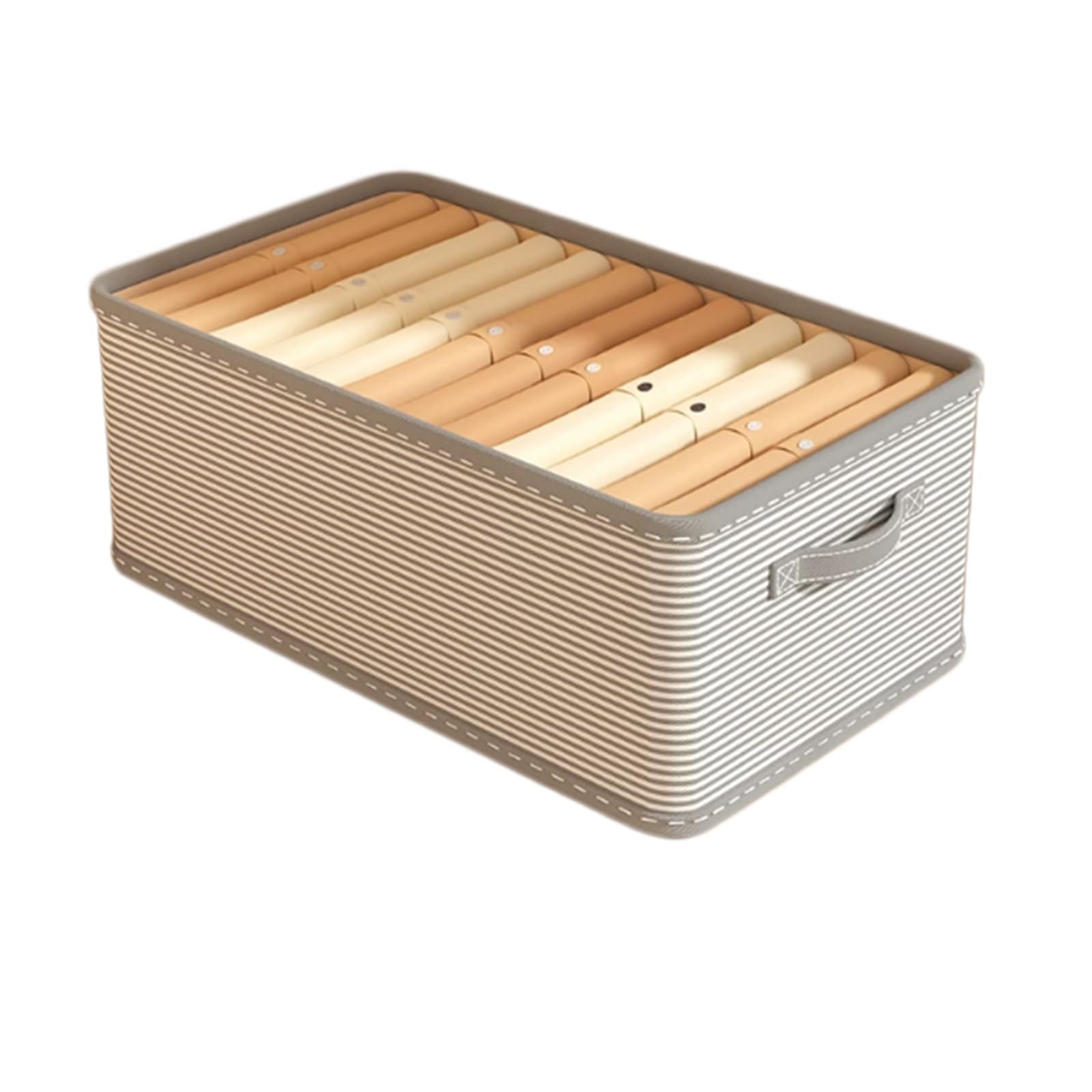 JRSIUNH Fabric Storage Basket, Collapsible Storage Basket