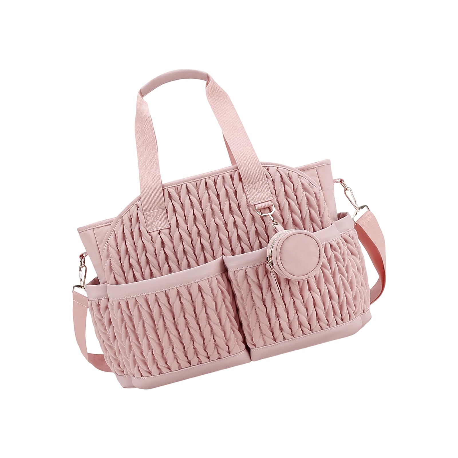 Bolsa Aislante Ready, Impermeable, con Acabado Acolchado, Compartimentos de Almacenamiento para pañales y biberones, Bolsa para mamá