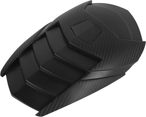 Rear Mudguard, Splash Proof Protective ABS Plastic Rear Tire Hugger with Carbon Fiber Color, Universal for Motorbikes