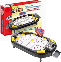 Jogo Hockey de Mesa Pinball 2 Jogadores Placar Manual Divertido Castela