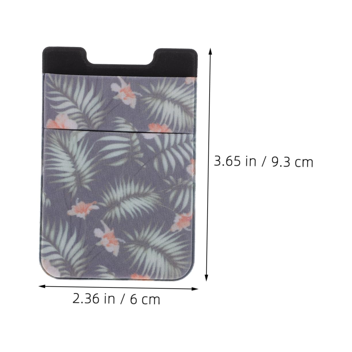 Hemobllo 8pezzi Porta Carte Adesivo Per Smartphone Wallet Retro Per Telefono Supporto Per Schede e Denaro Design Pratico e Sicuro Facile Da Attaccare e Rimuovere Multiuso Per Uso Quotidiano