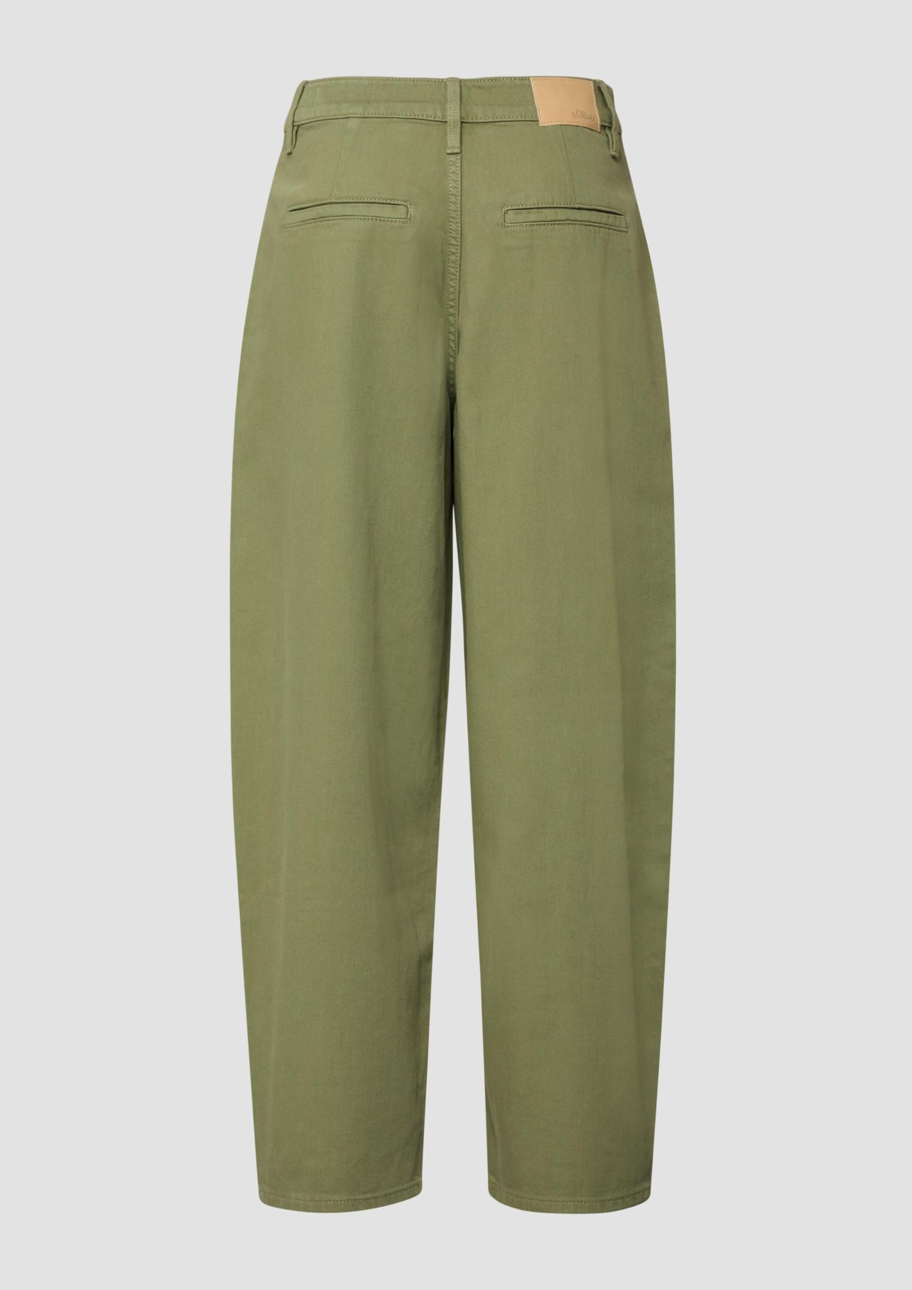 s.Oliver Damen Ankle Jeans, Relaxed Fit Ankle-Jeans/Relaxed Fit/High Rise/Barrel Leg