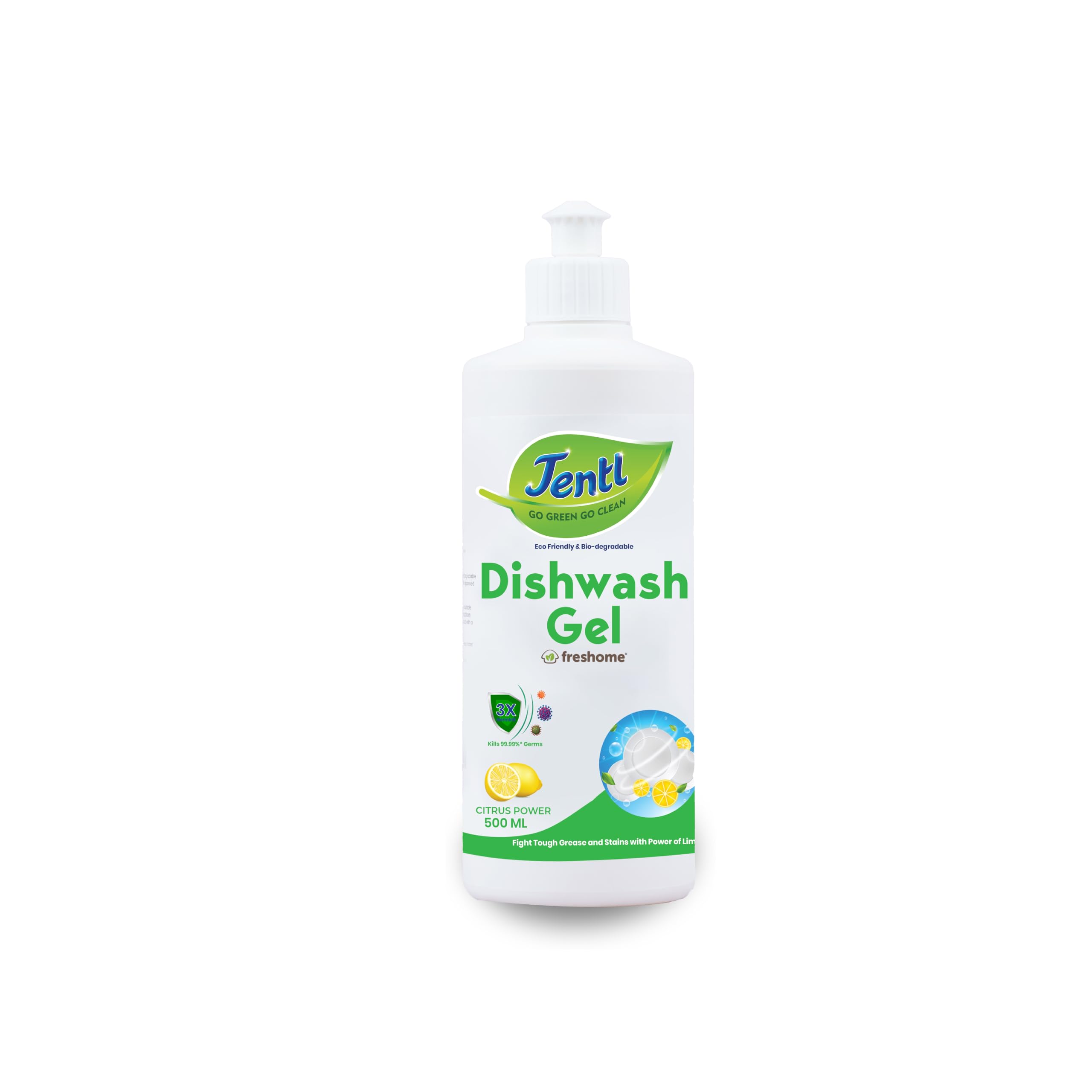 Jentl Liquid Dish Wash Refill, Dish wash Liquid | Plant Based | Biodegradable, Non-Toxic, Eco-friendly | Baby & Pet safe | Non-Corrosive, Skin friendly Dishwashing Gel (Fresh Citrus) (500ML) (B0D5MRRSDP) Amazon Price History, Amazon Price Tracker