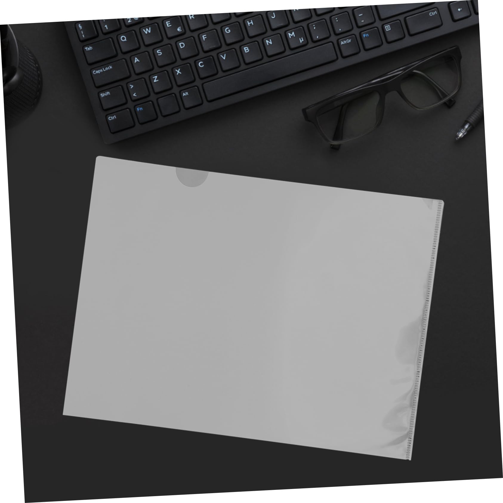 jojofuny 100stücke Klarsichthüllen Transparente Dokumentenmappen aus Kunststoff Papierhüllen Aktenschutzhüllen für Ordner Aufbewahrungslösungen für Scrapbooking-materialien