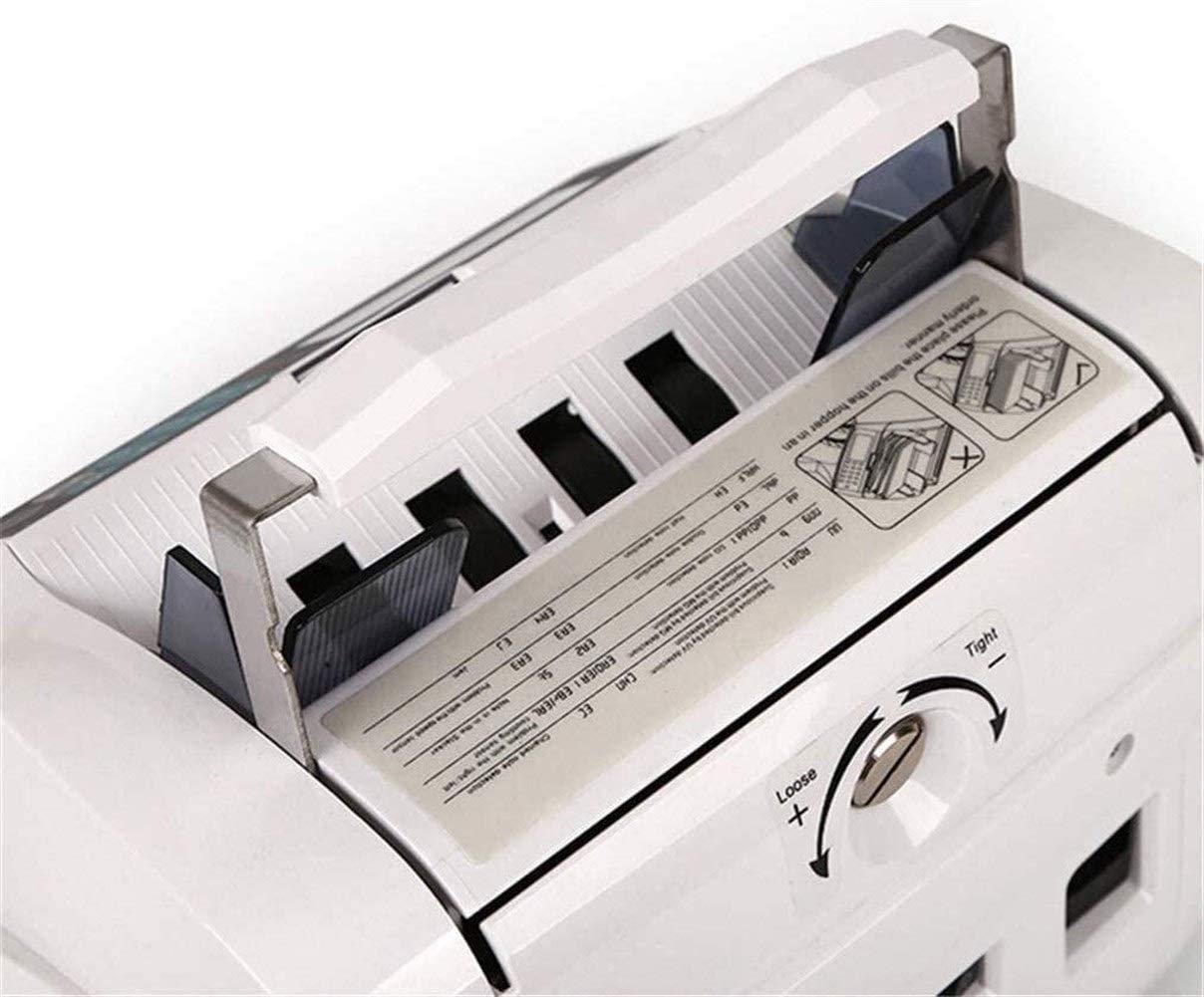 Contasoldi con rilevamento di Falsi UV/MG - Conta, Macchina Conta Banconote per aziende e Banche - Conta Dollari USA con Display a LED