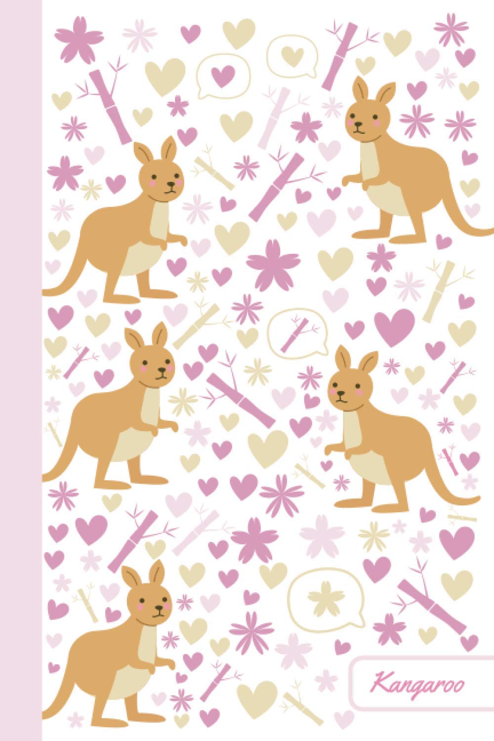 Kangaroo: Notebook | Cute, Funny Diary | (Kangaroo Lovers) Journal | 6x9 | 110 Pages | Blank Lined Journal For Gift