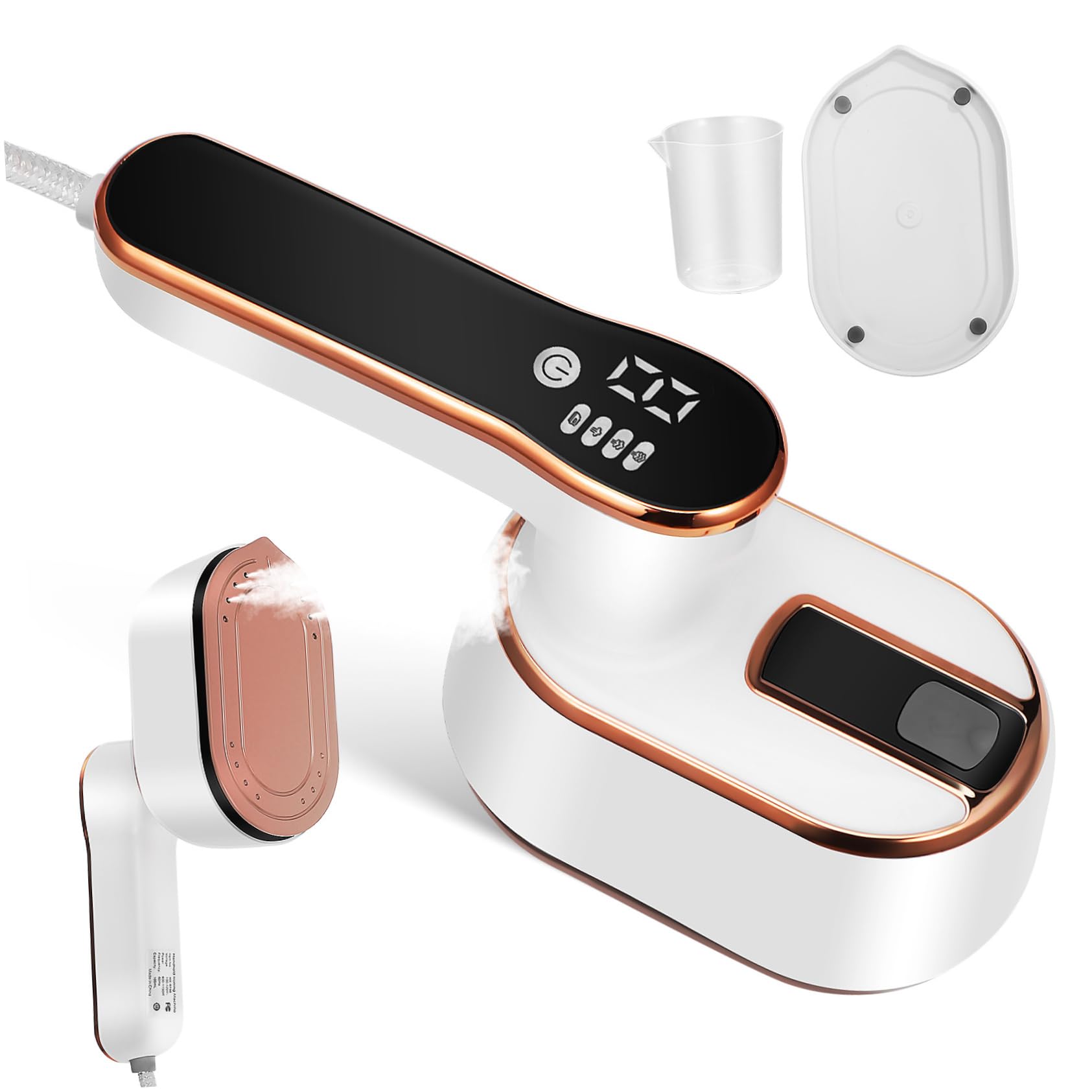 Yardenfun Clothes for Wrinkles Travel Iron Steam Mini Portable Steam Iron Garment Us Plug