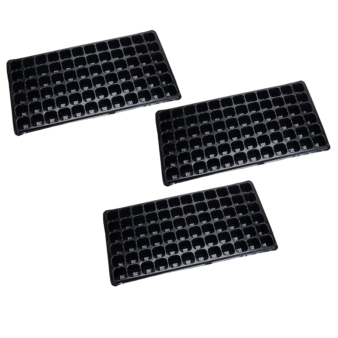 6 pièces 72 cellules Plaque de démarrage pour semis Germination Pépinière Pot de Culture pour Plantes de Jardin Fleurs