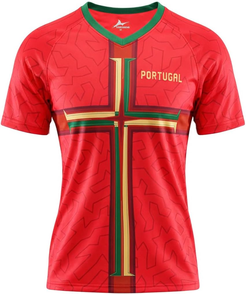 Women Soccer Jersey Sports Fans Outdoor T-Shirts Athletic Slim Fit Fan Soccer Jersey