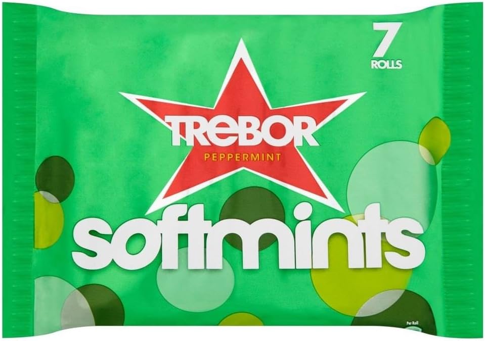 TreborSoftmints Peppermint (7 per pack - 314g) - Pack of 2