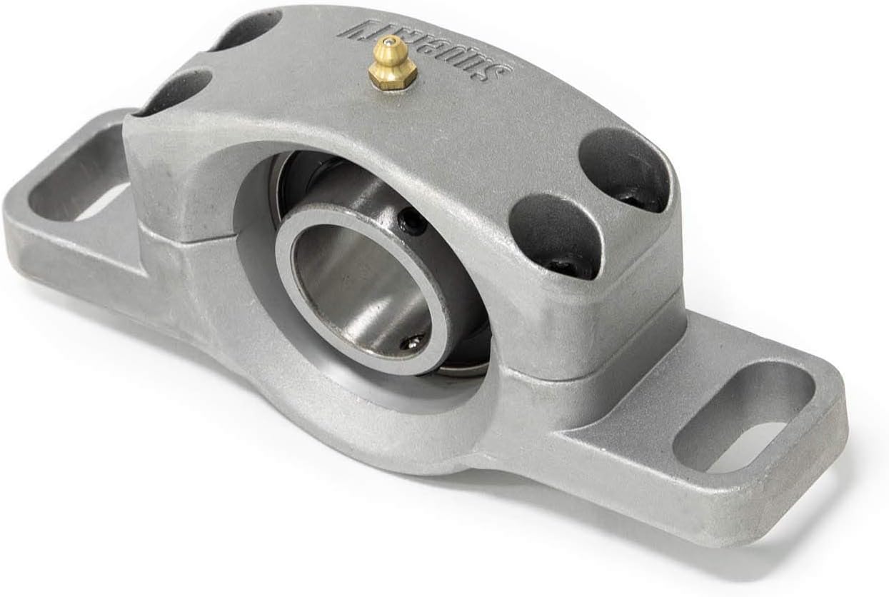 SuperATV Heavy-Duty Cast Aluminum Carrier Bearing For Polaris RZR (See Fitment) | Remote Grease Line Option In | Whizz