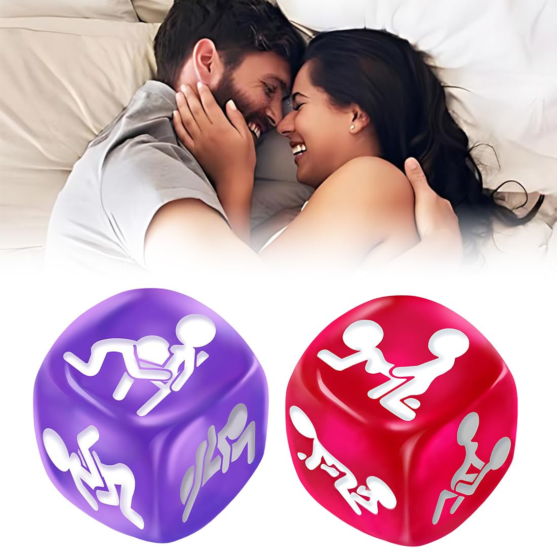 2 Pezzi Regalo San Valentino Per Lui Lei Idee Regalo Uomo Natale Regalo Divertente Regalo Fidanzato Fidanzata Coppia Moglie Marito Calendario Avvento Uomo Donna 18Mm
