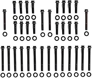 ARP 134-3604 High Performance Series Black Oxide 12-Point Cylinder Head Bolt Kit for Small Block Chevy with 23 Degree Pro Action Head