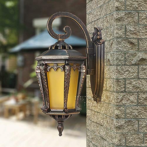 Patio européen balcon lampe murale extérieure pour escalier