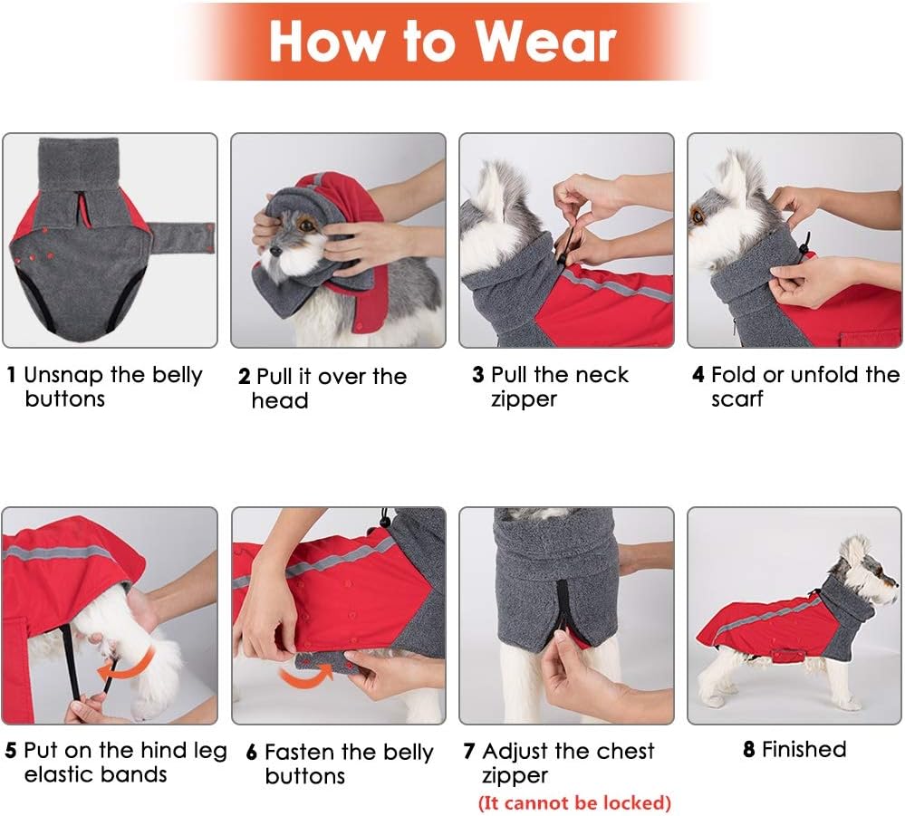 SlowTon Winter Dog Coat - Image 5