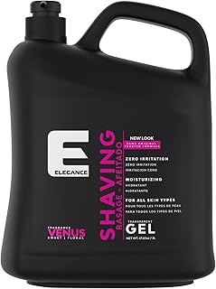 Elegance Transparent Shaving Gel Venus 67.62 Oz, Clear
