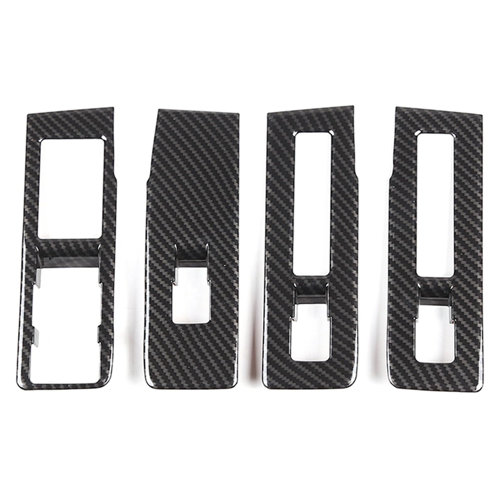 Dtbdfak Carbon Fiber Auto Interior For Land For Rover For Range For For Vogue L460 2023 2024 Abs Car Door Glass Lift Button Decorative Frame Sticker Accessories
