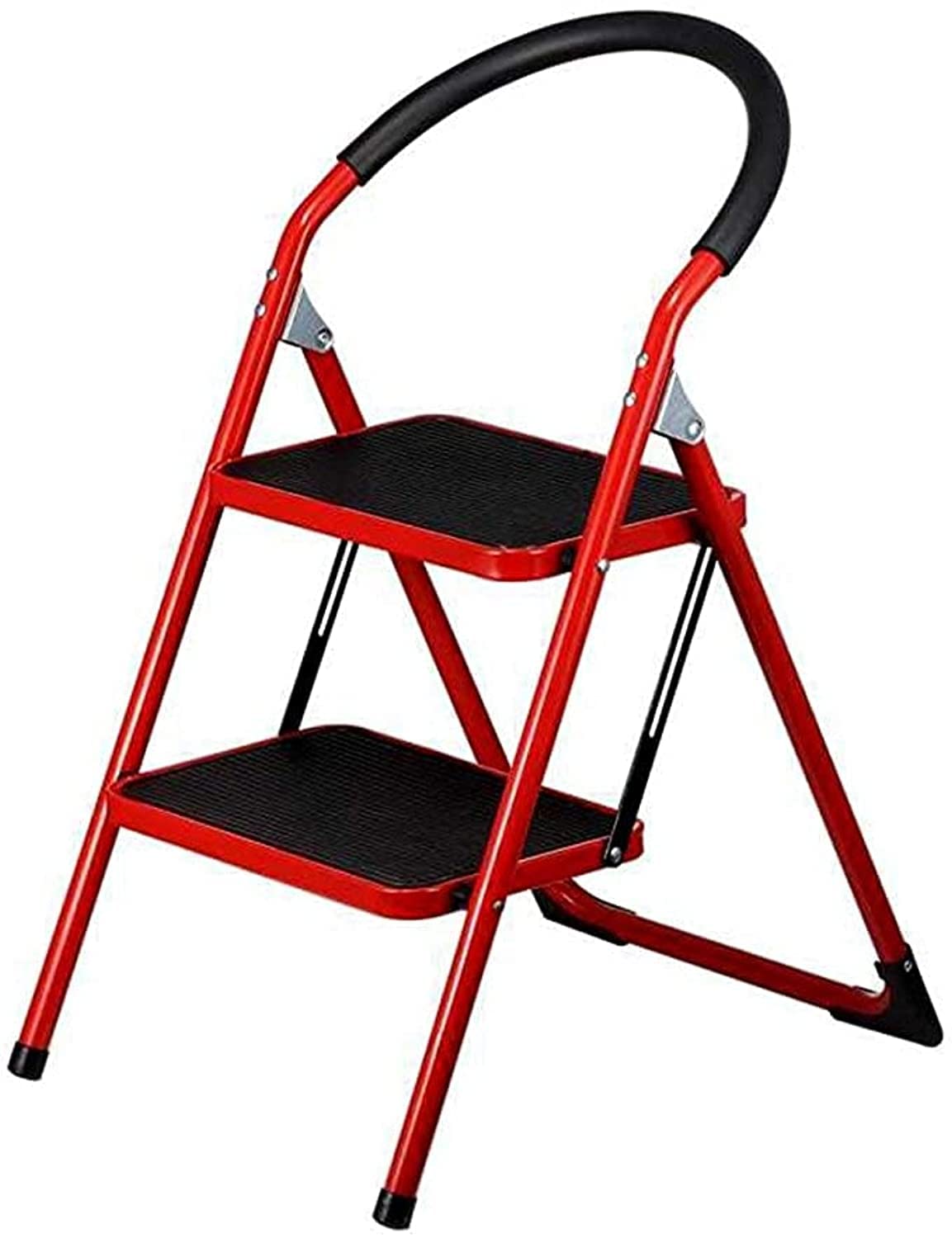 ZXL Ladder Fold Household Indoor Kitchen Living Room Portable Step Stools