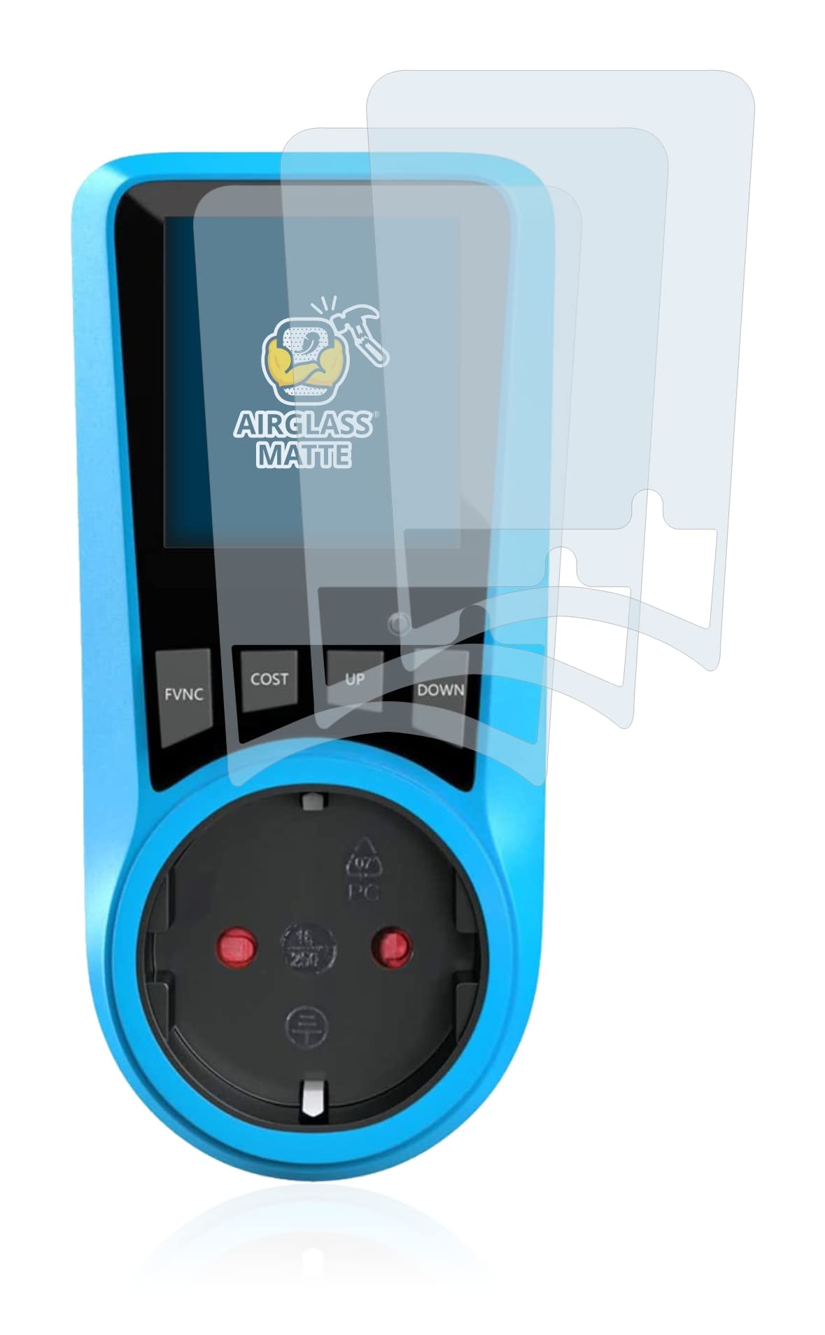 Anti-Glare Glass Screen Protector Matte compatible with BMK Voviee-128 (3 Pack) - Anti-Scratch 9H Protection Film