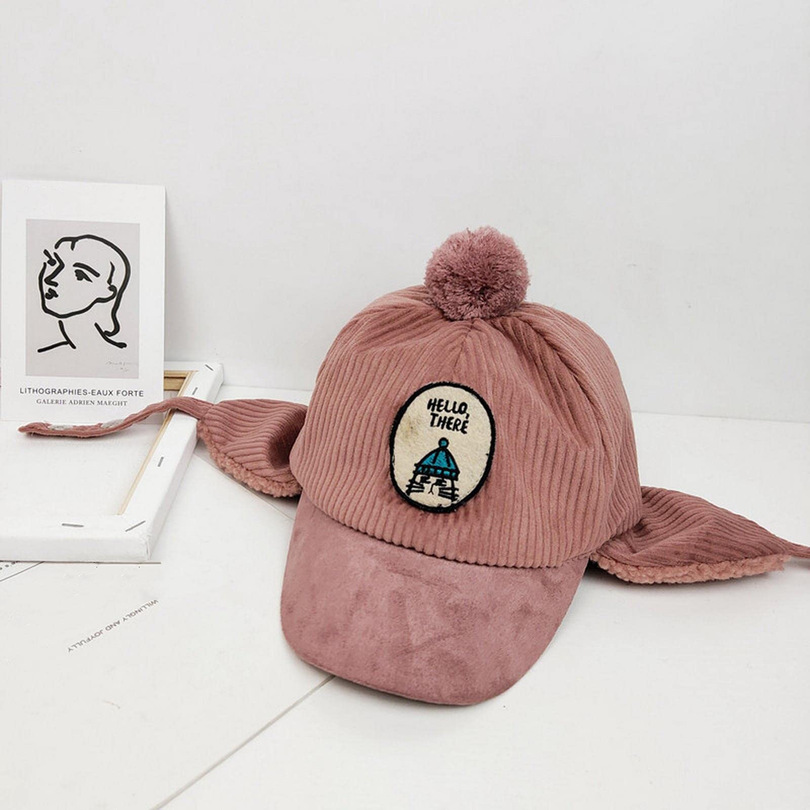 Cappello Bambino Invernale Cappello per Bambini Inverno Ragazzi Caldi Cappelli per Fodera per Fodera per Ragazze Fumetti.