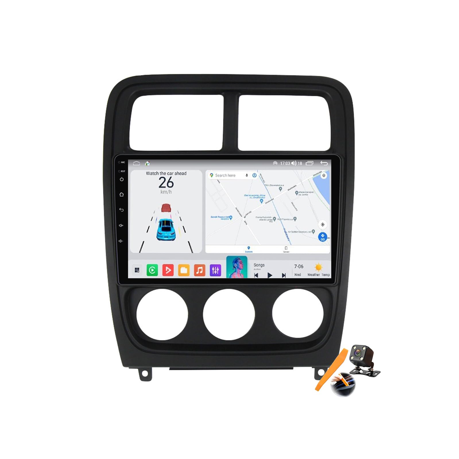 Autoradio GPS Caliber 2009-2013 Y300s Stéréo Android 15.0 Écran 9 Pouces Haute Définition - 8