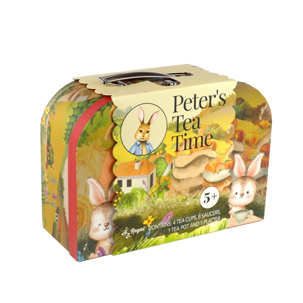  Peter Rabbit Tea Time 3点 2箱 Buy Regal Games Peter's Tea Party Set - Peter Rabbit Designed