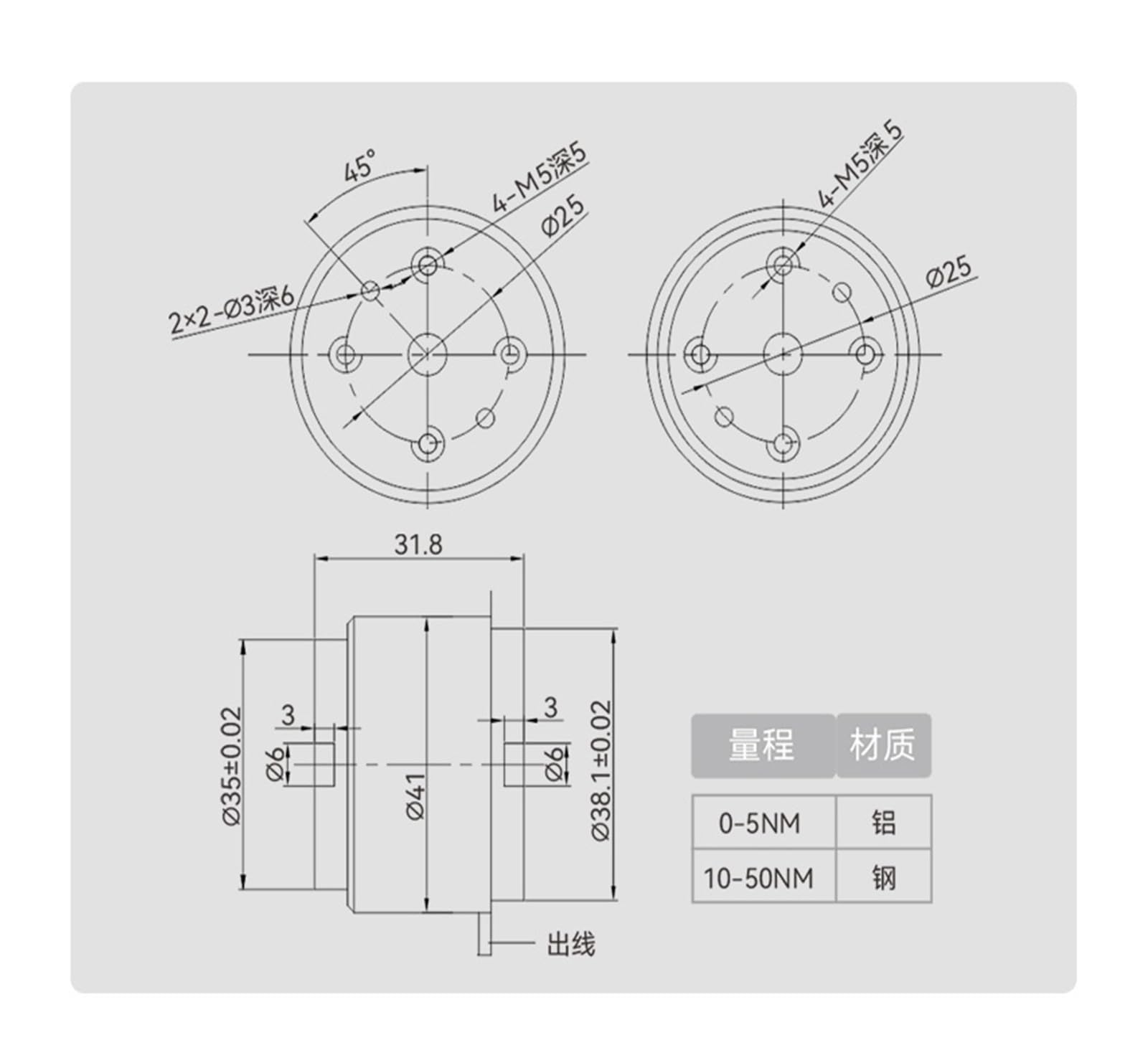Statisches Drehmomentwandler-Messgerät SBT850A(SBT850A (0-2NM))