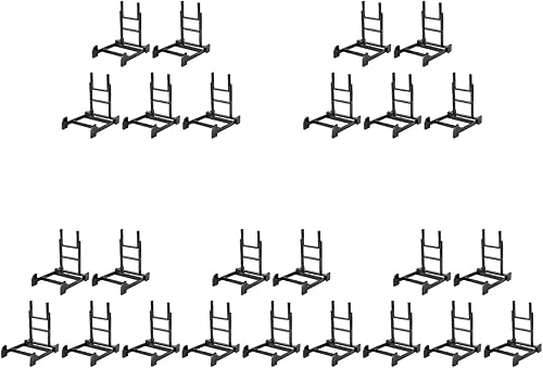 MAGICLULU Soporte de placa de decoración de miniture, estante de exhibición de tarjetas, estante de ropa, soporte de pared, soporte de placa de