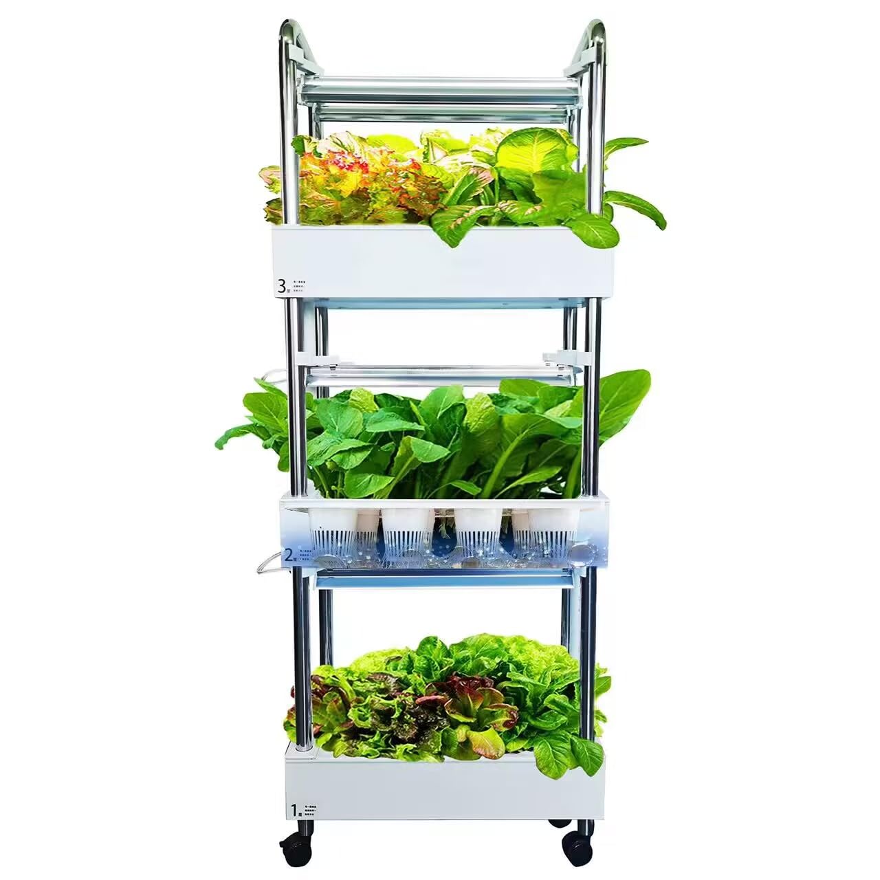 Hydroponics Growing System Plant Germination Kits Hydrophonic Planter for Indoor Garden Vegetable Herb Microgreens Growing Aerogarden Gardening 6 Large Pods(≈ 5X Small Pods)