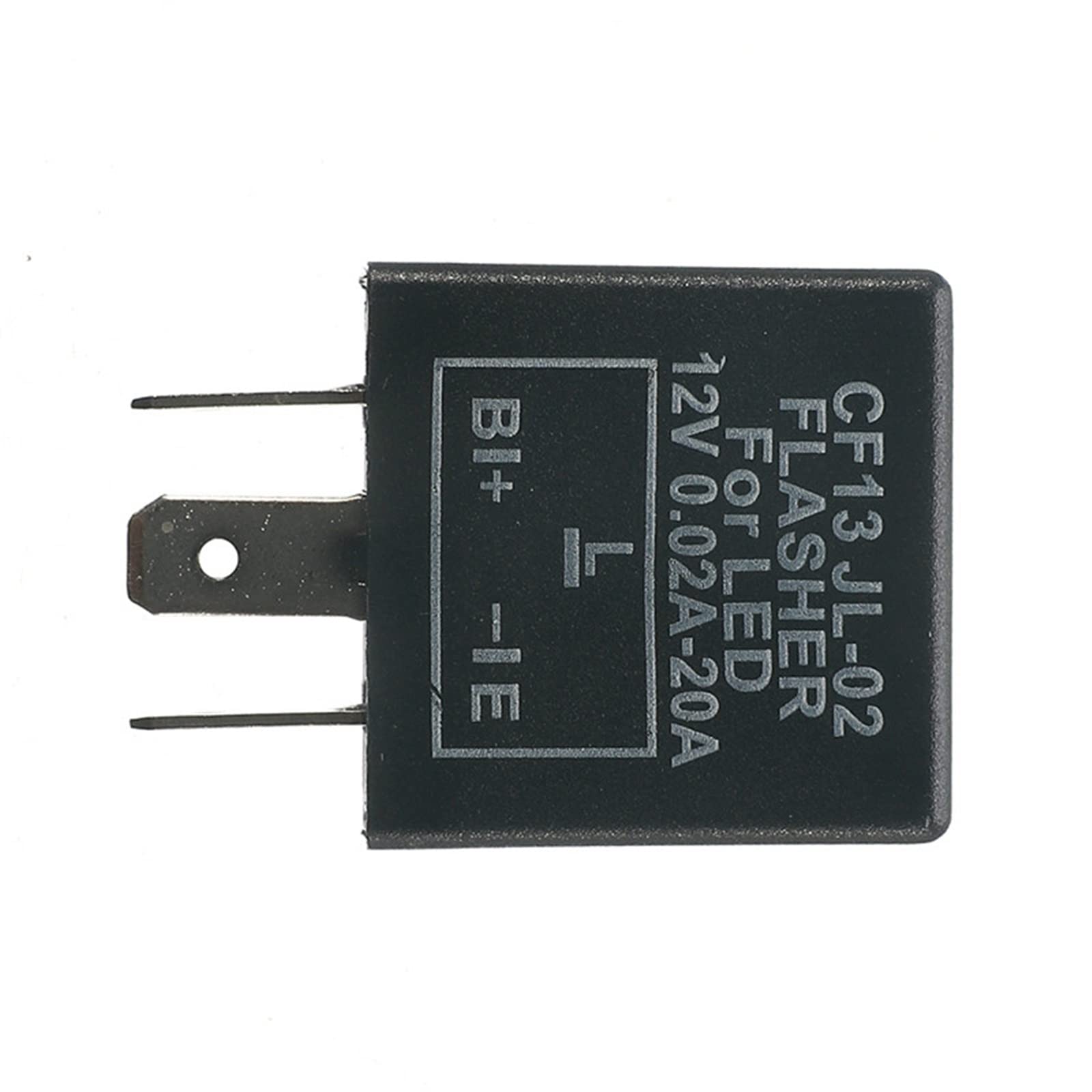 Elektroniczny przekaźnik kierunkowskazu samochodowego 12V 3pin CF13 CF14 JL-02 do mocowania światła LED kierunkowskazu Hyper Flash Migające światło (Cf13)